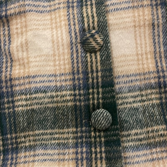 Lulu's Green and Cream Plaid Mini Skirt - Picture 3 of 8